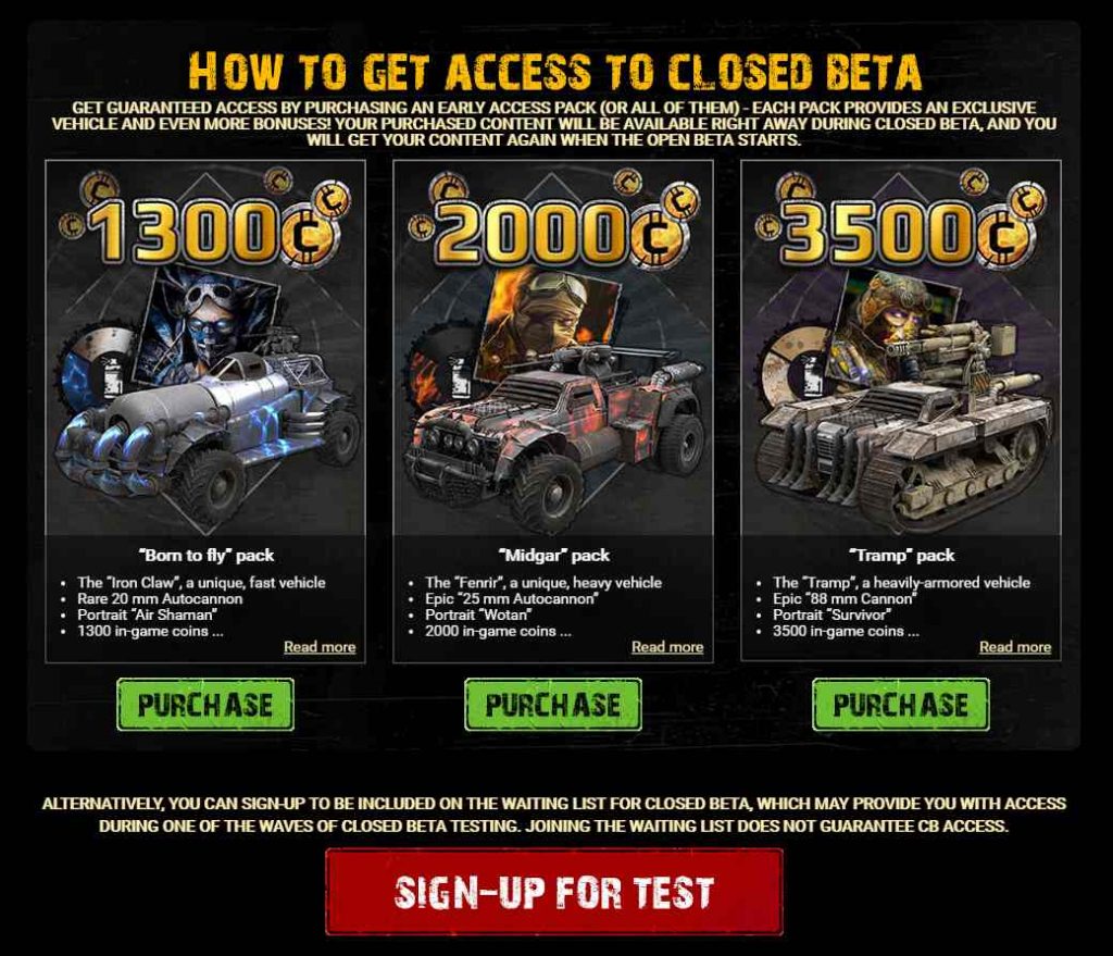crossout pay for beta